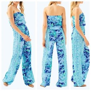 Lilly Pulitzer Romper Jumpsuit strapless